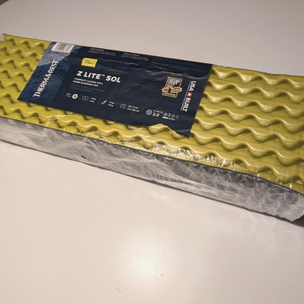 Therm-a-RestLite | New Z Lite Sol Sleeping Pad | Regular | Silver/Limon